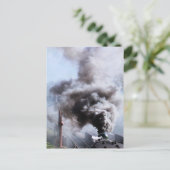 DAMPFZÜGE POSTKARTE (Stehend Vorderseite)