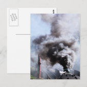 DAMPFZÜGE POSTKARTE (Vorne/Hinten)