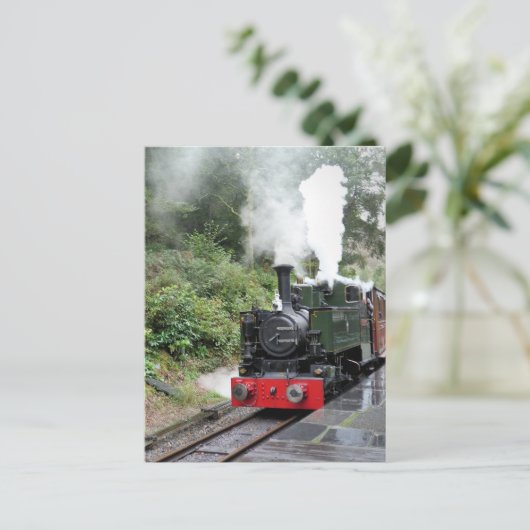 DAMPFZÜGE POSTKARTE (Stehend Vorderseite)