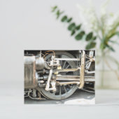 DAMPFZÜGE POSTKARTE (Stehend Vorderseite)