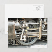 DAMPFZÜGE POSTKARTE (Vorne/Hinten)
