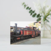 DAMPFZÜGE POSTKARTE (Stehend Vorderseite)