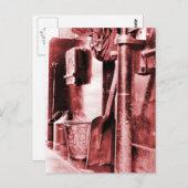 DAMPFZÜGE POSTKARTE (Vorne/Hinten)