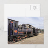 DAMPFZÜGE POSTKARTE (Vorne/Hinten)