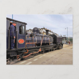 DAMPFZÜGE POSTKARTE
