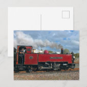 DAMPFZÜGE POSTKARTE (Vorne/Hinten)