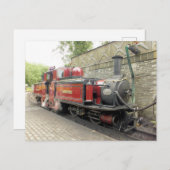 DAMPFZÜGE POSTKARTE (Vorne/Hinten)