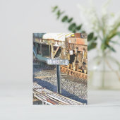 DAMPFZÜGE POSTKARTE (Stehend Vorderseite)