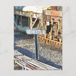 DAMPFZÜGE POSTKARTE