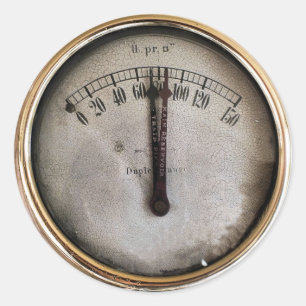 DAMPFZÜGE RUNDER AUFKLEBER