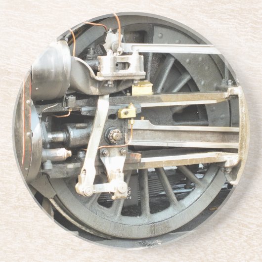 DAMPFZÜGE SANDSTEIN UNTERSETZER (Vorne)