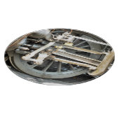 DAMPFZÜGE SCHNEIDEBRETT (Ecke)