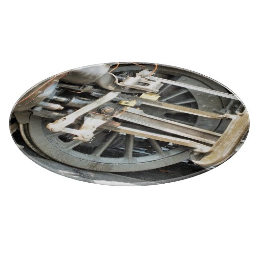 DAMPFZÜGE SCHNEIDEBRETT (Ecke)