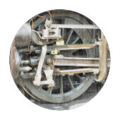 DAMPFZÜGE SCHNEIDEBRETT (Vorderseite)