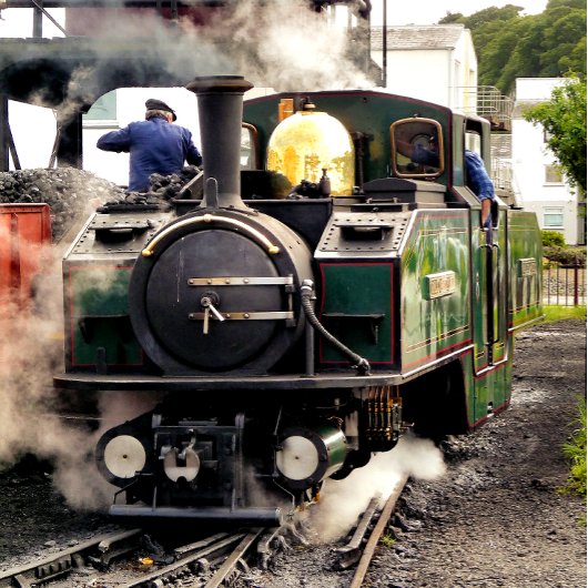 DAMPFZÜGE SCHNEIDEBRETT