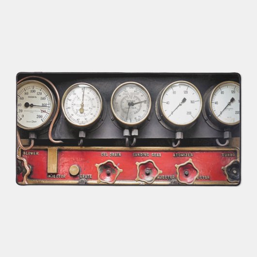 DAMPFZÜGE SCHREIBTISCHUNTERLAGE (Vorderseite)