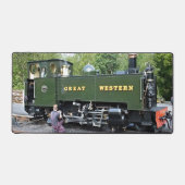 DAMPFZÜGE SCHREIBTISCHUNTERLAGE (Vorderseite)