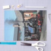 DAMPFZÜGE SEIDENPAPIER (Handwerk)