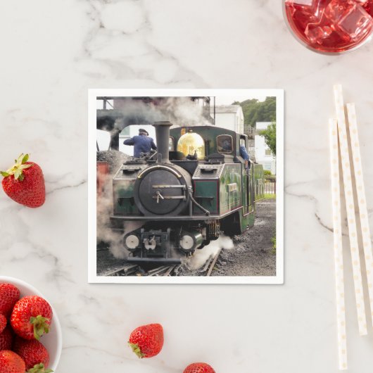 DAMPFZÜGE SERVIETTE (Beispiel)