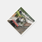 DAMPFZÜGE SERVIETTE (Ecke)