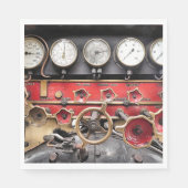 DAMPFZÜGE SERVIETTE (Vorderseite)