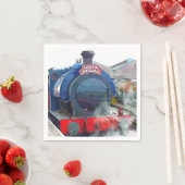 DAMPFZÜGE SERVIETTE (Beispiel)