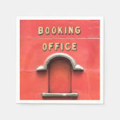 DAMPFZÜGE SERVIETTE (Vorderseite)