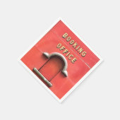 DAMPFZÜGE SERVIETTE (Ecke)