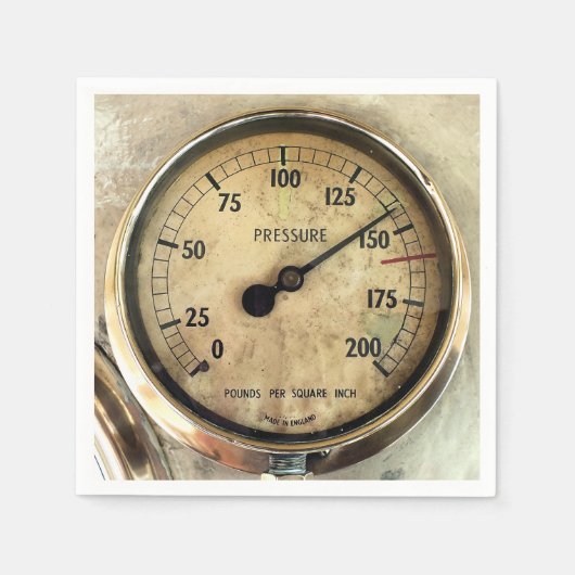 DAMPFZÜGE SERVIETTE (Vorderseite)