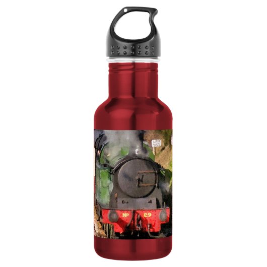 DAMPFZÜGE TRINKFLASCHE (Vorderseite)