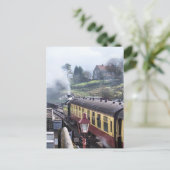 DAMPFZÜGE UK POSTKARTE (Stehend Vorderseite)