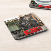 DAMPFZÜGE UNTERSETZER (Linke Seite)