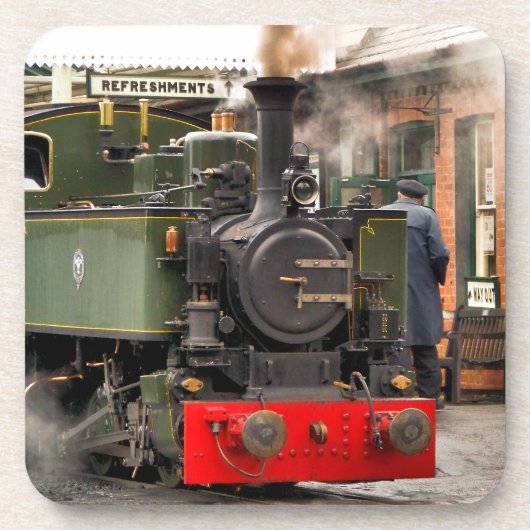 DAMPFZÜGE UNTERSETZER (Vorderseite)