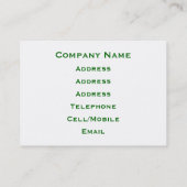 DAMPFZÜGE VISITENKARTE (Rückseite)