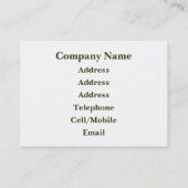 DAMPFZÜGE VISITENKARTE (Rückseite)