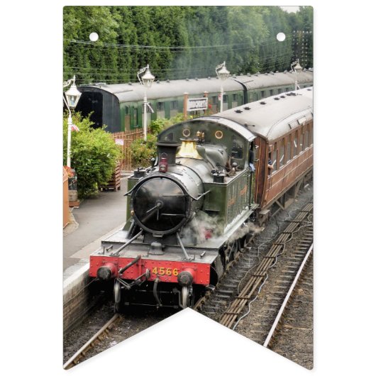 DAMPFZÜGE WIMPELKETTE (Dritte Fahne)