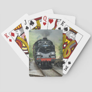 Dampfzugkarten Spielkarten