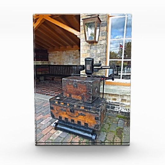 DAMPFZUGLAGEWAAGE FOTOBLOCK (Vorderseite)