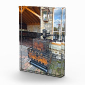 DAMPFZUGLAGEWAAGE FOTOBLOCK (Rechts)