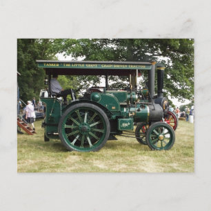 DAMPFZUGMASCHINE POSTKARTE