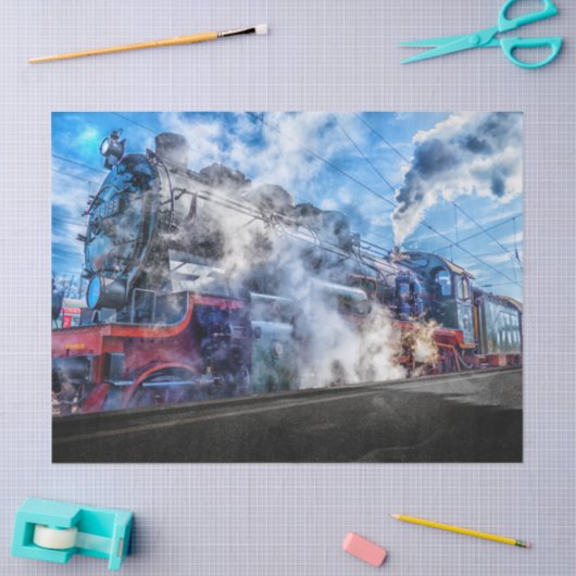 Dampfzugpapier Seidenpapier (Basteln)