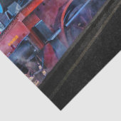 Dampfzugpapier Seidenpapier (Detail)