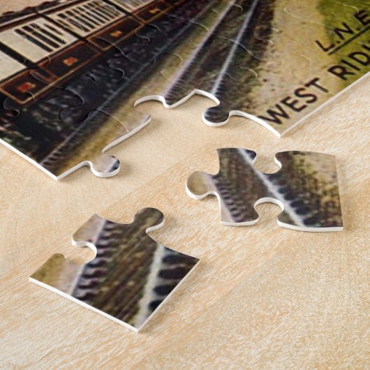 Dampfzugpuzzle Puzzle (Seite)