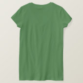 Dampfzugsymbol - weiß T-Shirt (Design Rückseite)