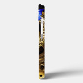 DAMPUNKGEARS ,GEMSTONS, BÜTTERFLIES-MONOGRAMM Case-Mate iPhone HÜLLE (Rückseite / Links)