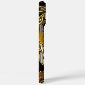 DAMPUNKGEARS ,GEMSTONS, BÜTTERFLIES-MONOGRAMM Case-Mate iPhone HÜLLE (Rückseite / Rechts)