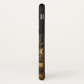 DAMPUNKHERZ, GEARS,GEMS,BUTTERFLIES-MONOGRAMM Case-Mate iPhone HÜLLE (Hinten/Links)