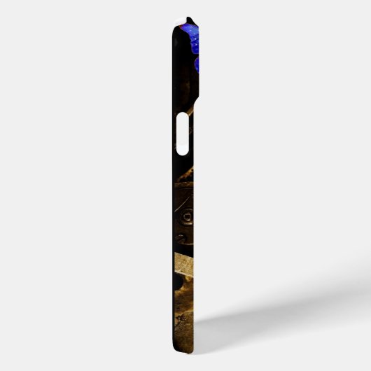 DAMPUNKHERZ, GEARS,GEMS,BUTTERFLIES-MONOGRAMM Case-Mate iPhone HÜLLE (Rückseite / Rechts)