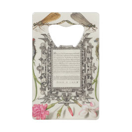 Damselflies, Raupen, Narbe und Dichter Geldbeutel Flaschenöffner