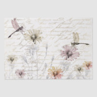 Damselfly Dancer Französisch Script Meadow Decoupa